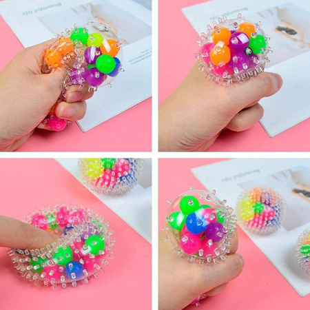 PIŁKA SENSORYCZNA ANTYSTRESOWA GNIOTEK FIDGET TOYS