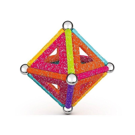 GEOMAG KLOCKI MAGNETYCZNE GLITTER BROKATOWE RECYCLED GM535
