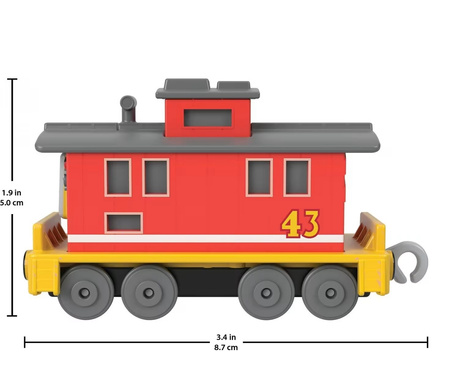 TOMEK I PRZYJACIELE THOMAS LOKOMOTYWA BRAKE CAR BRUNO METALOWY HHN55