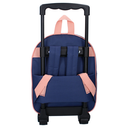 KRAINA LODU WALIZKA NA KÓLKACH DLA DZIECI ANNA ELSA 3D