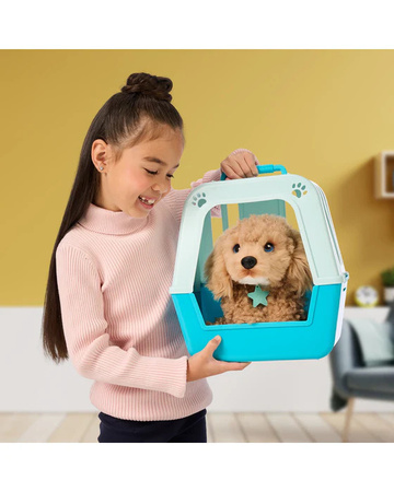 LITTLE LIVE PETS PIESEK PIES SZCZENIACZEK INTERAKTYWNY TRANSPORTER CURLEY