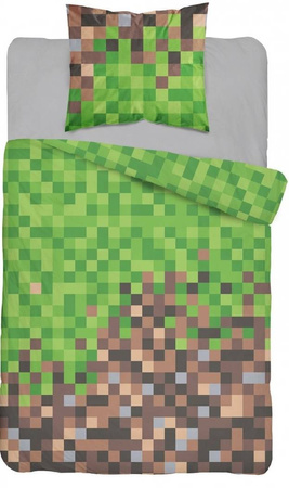 GAME PIKSELE MINECRAFT POŚCIEL 140x200 BAWEŁNA