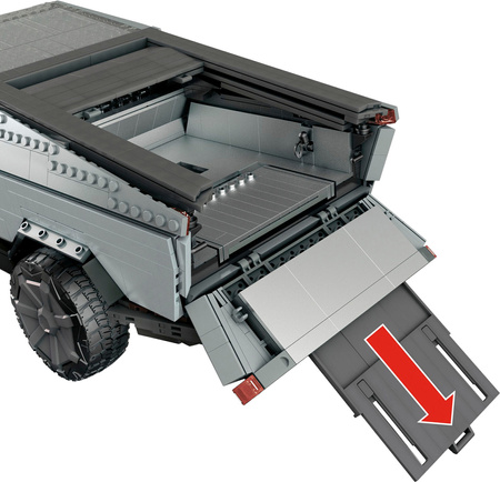 MEGA BLOKS KLOCKI TESLA AUTO CYBERTRUCK MATTEL