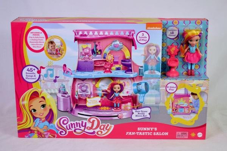 SUNNY DAY POGODNA ZESTAW SALON PIĘKNOŚCI + LALKA