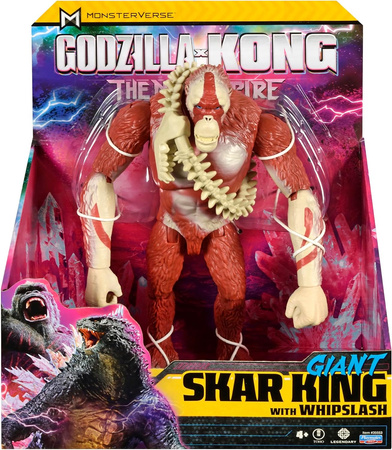 Duża Figurka akcji GODZILLA vs KONG Skar King z kośćmi Orangutan 28 cm