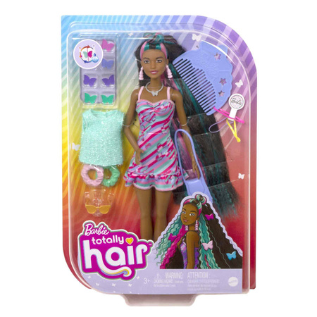 BARBIE LALKA TOTALLY HAIR FRYZURA DODATKI HCM91