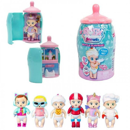 BABY SECRETS MINI BOBAS W BUTELCE BUTELKA NIESPODZIANKA 78523