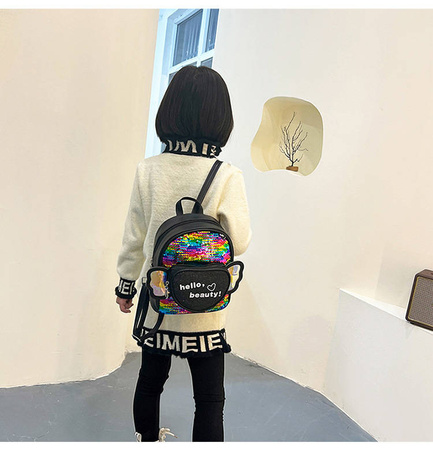 PLECAK PLECACZEK PRZEDSZKOLNY CEKINY DZIECIĘCY