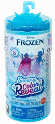 KRAINA LODU LALKA NIESPODZIANKA Color Reveal SNOW HMB83