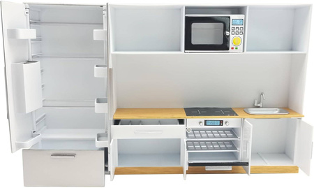 MINI WORLD KITCHEN DUŻA KUCHNIA AKCESORIA JEDZENIE MINI FOOD