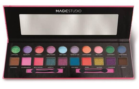 MAGIC STUDIO PALETA PALETKA DO MAKIJAZU CIENIE LUSTERKO DLA NASTOLATKI