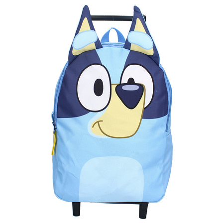 BLUEY I BINGO PIESKI PLECAK WALIZKA NA KÓŁKACH SZELKI 625-00763