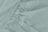 Prześcieradło z gumką Detexpol satyna bawełniana 160 x 200cm Pure MIĘTOWE
