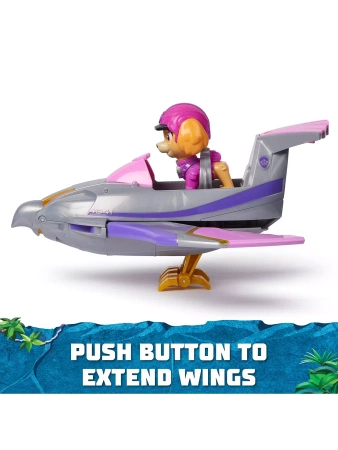 PSI PATROL HERO JUNGLE PUPS POJAZD DŻUNGLA ORZEŁ FIGURKA SKYE ZESTAW