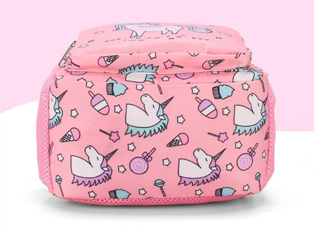 JEDNOROŻEC PLECAK PLECACZEK KIESZONKI DZIECI