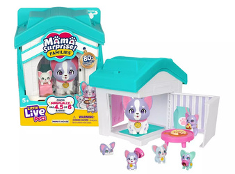 Little Live Pets Mama Surprise Families Domek mamy Piesek BULDOG FRANCUSKI