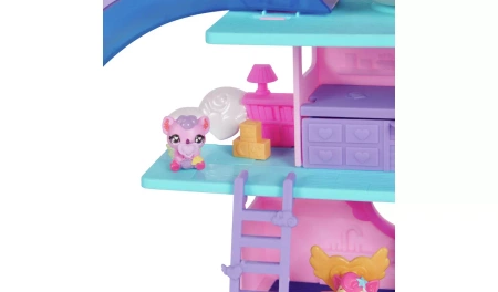 HATCHIMALS ZESTAW ŻŁOBEK 4 FIGURKI SAMOWYKLUWAJĄCE SIĘ JAJKA AKCESORIA