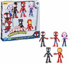SPIDEY FIGURKI Superkumple 5 figurek Ghost Spider Black Panther Miles