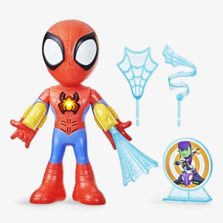 SPIDEY I SUPER-KUMPLE DUŻA INTERAKTYWNA FIGURKA 25 CM ŚWIATŁO DŹWIĘK MARVEL