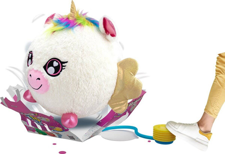 BIGGIES JEDNOROŻEC MASKOTKA PLUSZAK POMPOWANIA XXL