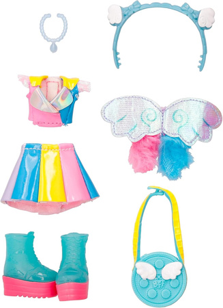 LALKA CRY BABIES BFF TALENTS JENNA AKTORKA DŁUGIE WŁOSY + AKCESORIA