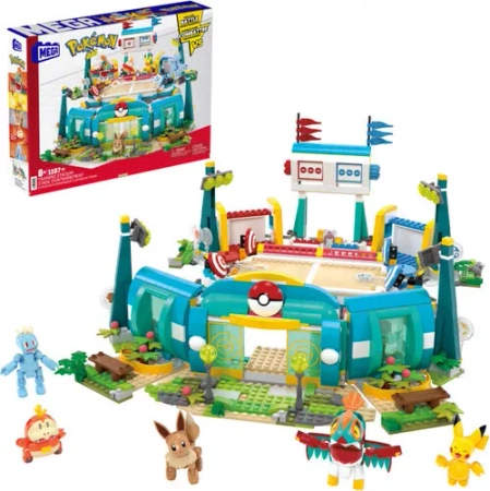 Mattel KLOCKI MEGA POKEMON Stadion Treningowy HWR82 Training Stadium 1107el