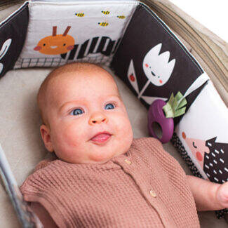 TAF TOYS GARDEN Interaktywna KSIĄŻECZKA Stymulacja Wzrokowa i Zmysłowa