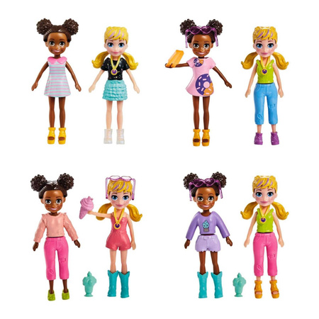 POLLY POCKET MODNA MOBILNA LODZIARNIA ZESTAW AKCESORIA LALKI