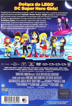 LEGO DC SUPER HERO GIRLS ZŁODZIEJ PAMIĘCI DVD