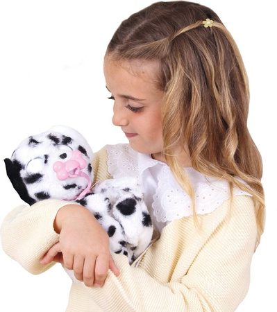 BABY PAWS PIES PIESEK DALMATYŃCZYK INTERAKTYWNY MASKOTKA KOCYK TORBA