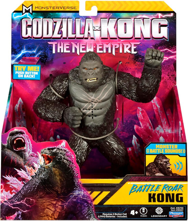 GODZILLA vs KONG Battle Roar King Kong figurka 18 cm z dźwiękiem