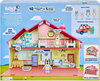 BLUEY BLUE DOM RODZINNY ZESTAW FIGURKA AKCESORIA