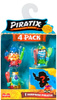 PIRATIX - Zestaw 4 figurek Seria Golden Treasure 
