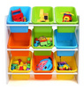 REGAŁ KOLOROWY ORGANIZER POJEMNIKI ZABAWKI DZIECI