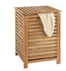 Kosz na pranie bambusowy jednokomorowy BAMBOO 40x40x57cm