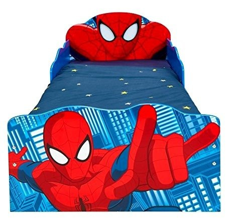 SPIDERMAN SPIDER MAN ŁÓŻKO łÓŻECZKO DZIECI ŚWIECI