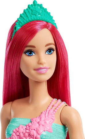 BARBIE DREAMTOPIA KSIĘŻNICZKA LALKA RÓŻOWE WŁOSY