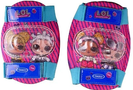 LOL MGA ZESTAW KASK 4 OCHRANIACZE ROWER PLECAK