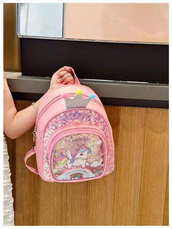 JEDNOROŻEC PLECAK PLECACZEK DLA DZIECI DO PRZEDSZKOLA