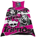 MONSTER HIGH UPIORNI DRAKULAURA POŚCIEL 140x200