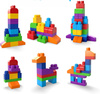 MEGA BLOKS FISHER PRICE DUŻE KLOCKI 60 ELEMENTÓW W TORBIE DLA DZIECI 1+