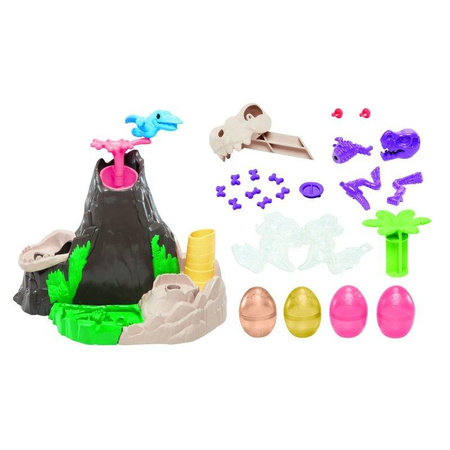 PLAY DOH CIASTOLINA WYSPA DINOZAURÓW WULKAN SLIME