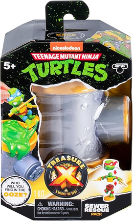 Wojownicze Żółwie Ninja Zestaw Niespodzianka z Figurką Treasure X TMNT