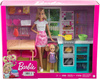 BARBIE WSPÓLNE PIECZENIE ZESTAW 2 LALKI I AKCESORIA SIOSTRY KUCHNIA HBX03