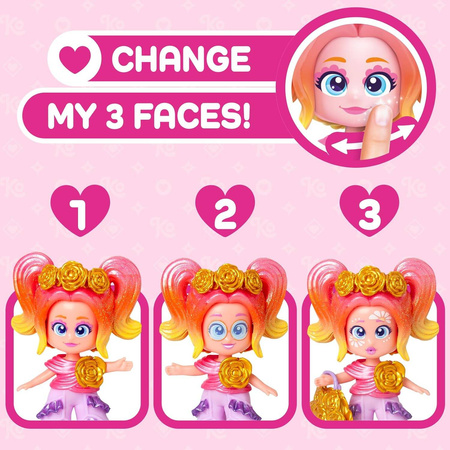 KOOKYLOOS Seria 7 Laleczka GOLDEN GALA ROSE