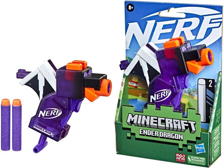 Nerf Minecraft MicroShots Ender Dragon Wyrzutnia