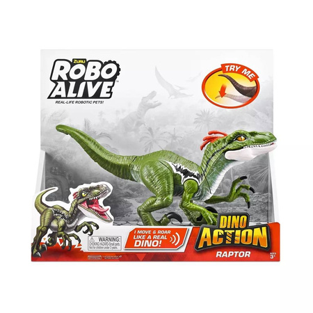 ZURU ROBO ALIVE RAPTOR DINOZAUR T-REX