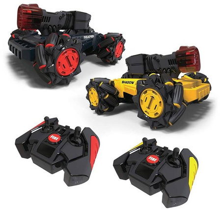 LASER BATTLE HUNTERS 2 POJAZDY STEROWANE RC ZESTAW