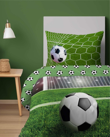 PIŁKA NOŻNA FOOTBALL W PIŁKI PIŁKARSKA POŚCIEL 160X200 DZIECI MŁODZIEŻY