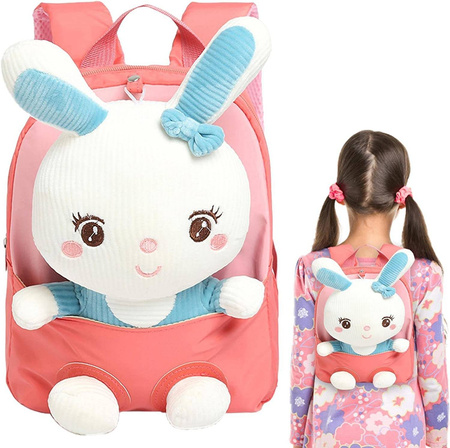 KRÓLIK PLECAK DZIECIĘCY PRZEDSZKOLAKA MASKOTKA